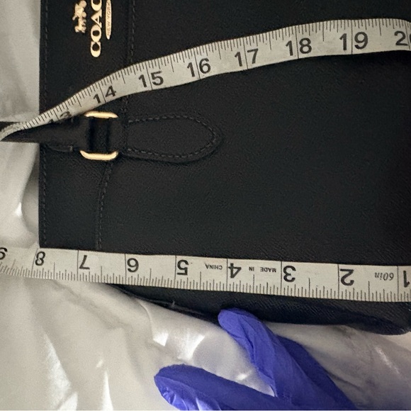 Coach Black Leather Satchel - Picture 10 of 10